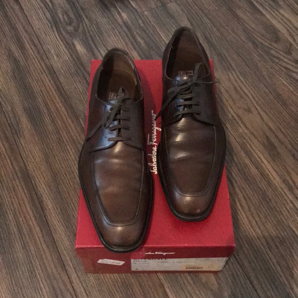 Salvatore Ferragamo Rivderdake Men’s Dress Shoe